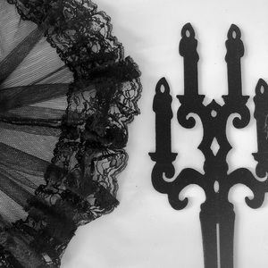 Black petticoat underskirt